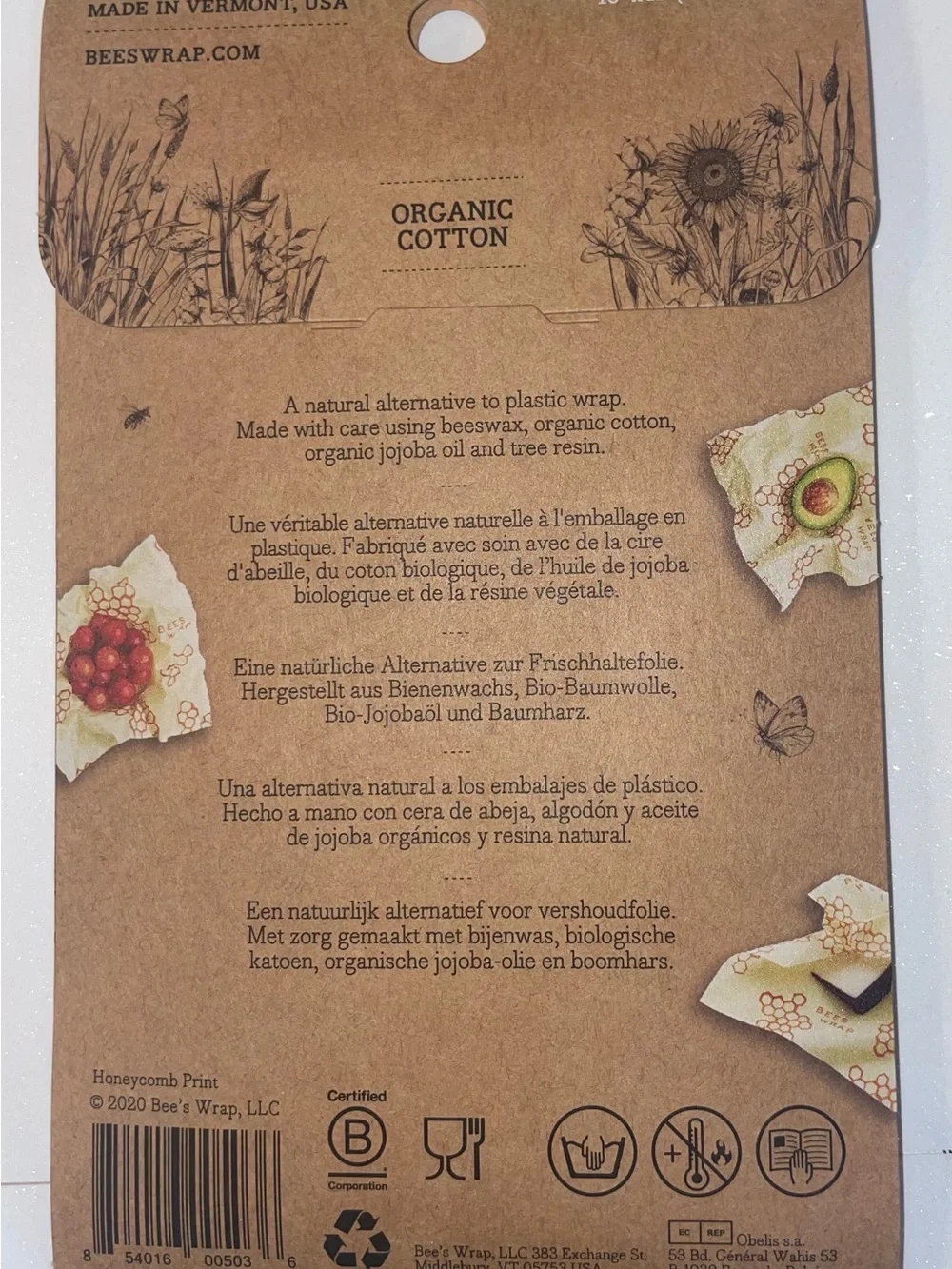 Bee’s Wrap reusable food